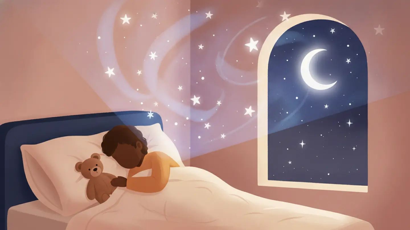 "nighty night", drawn literally