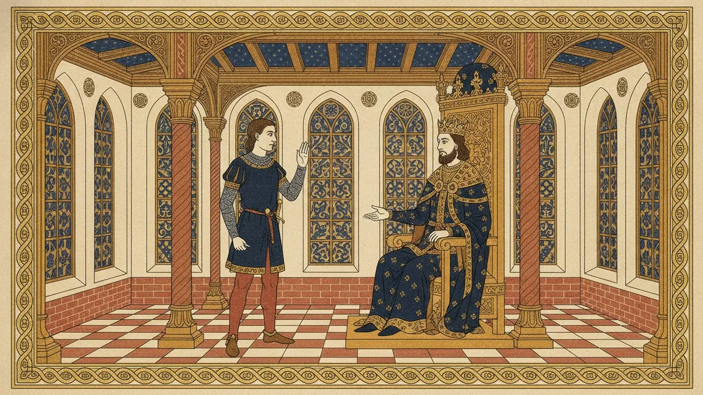 Illustration: the history of the word answer