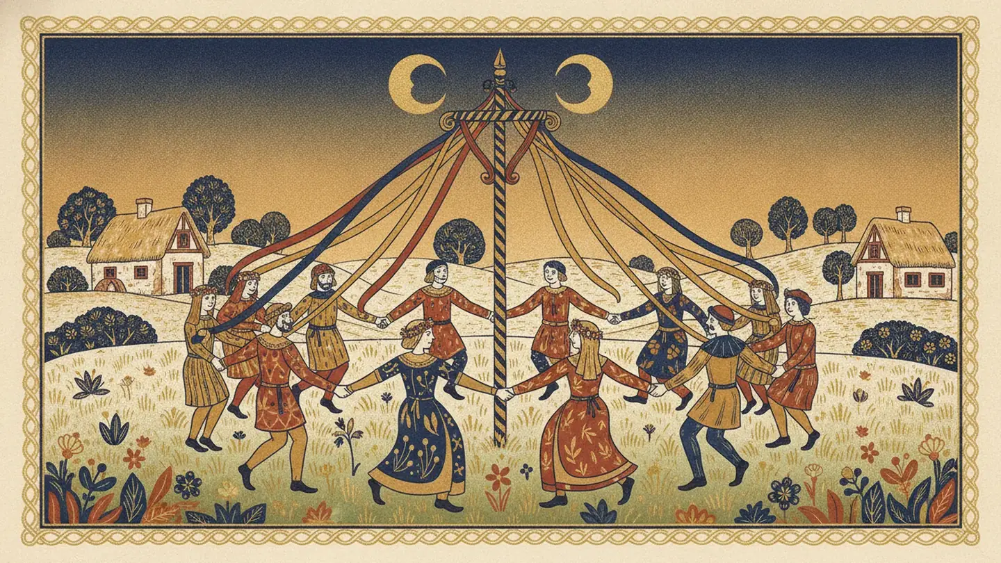 Illustration for folk