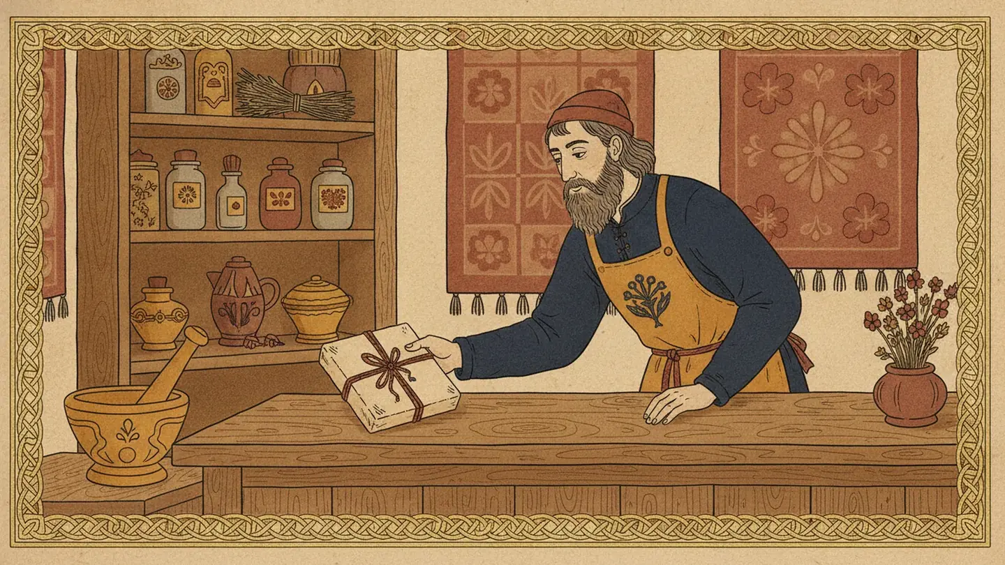 Illustration: the history of the word receipt