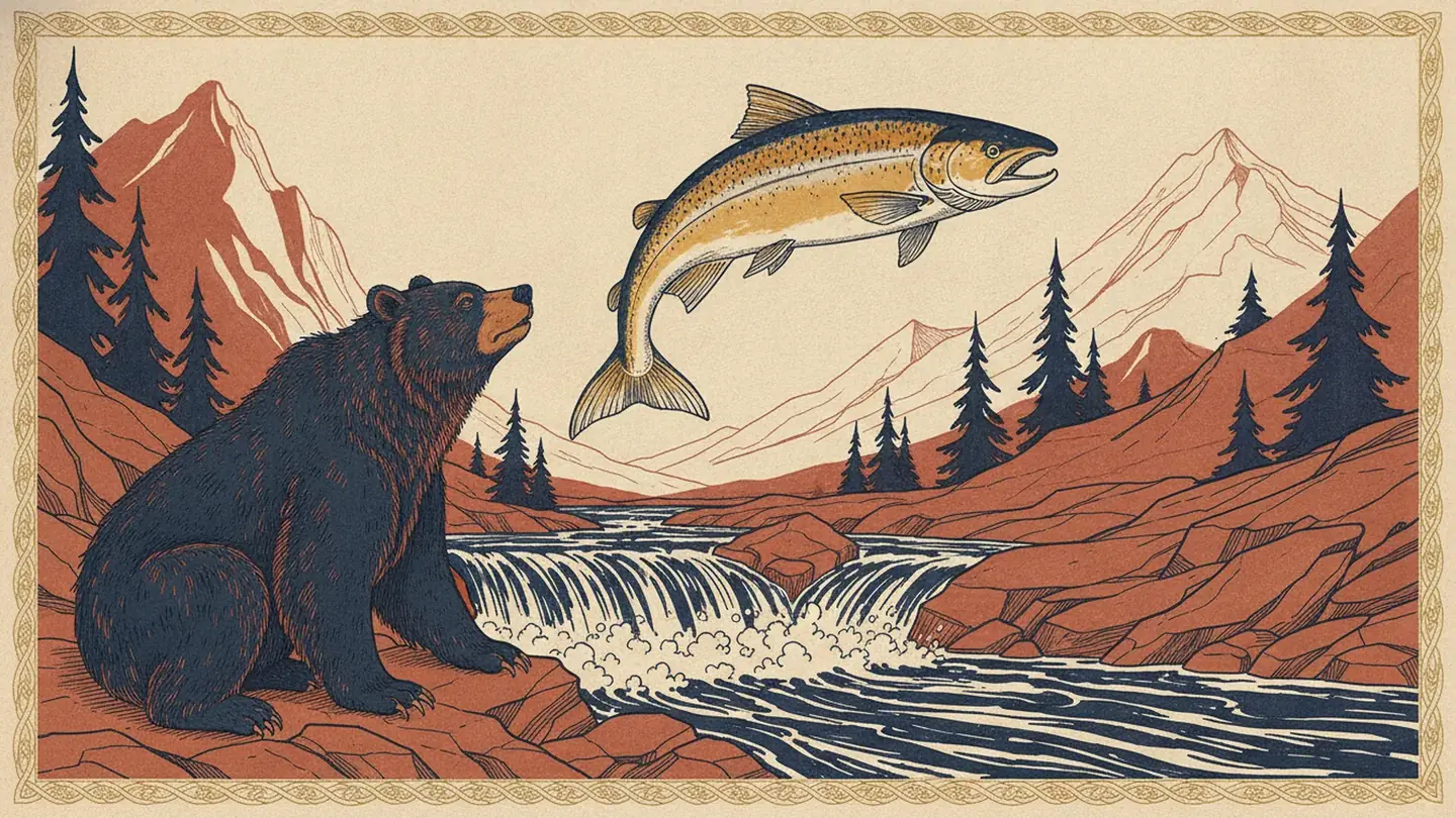 Illustration for salmon