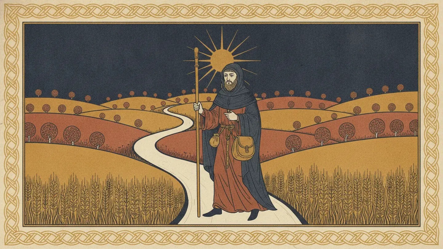 Illustration for walk